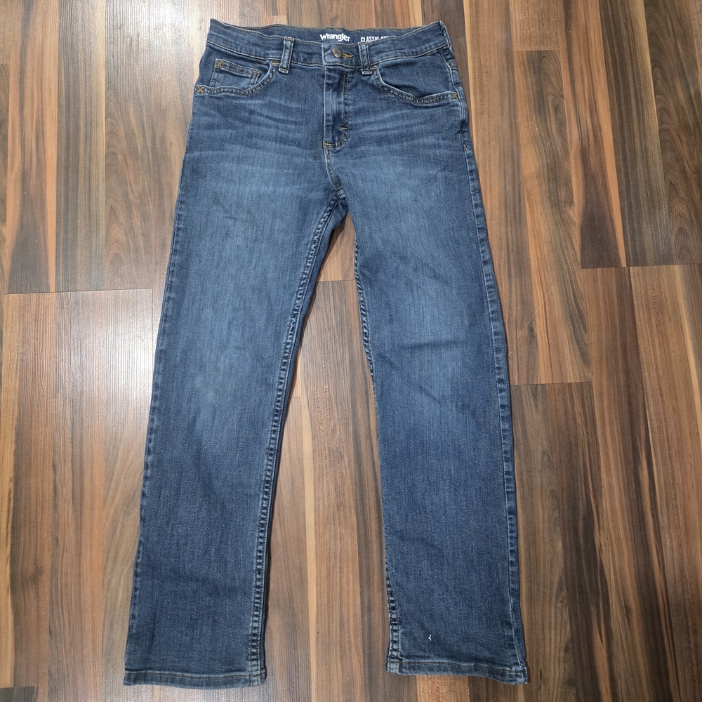 Boys Wrangler Classic Straight Jeans 12 Regular 26x26 Style #112325742
